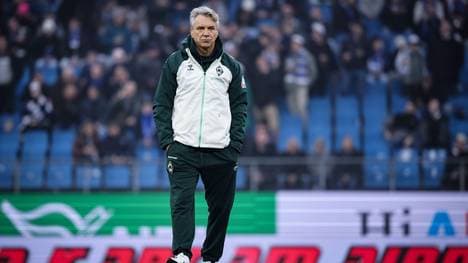 Auf Werder-Coach Horst Steffen warten aktuell viele Baustellen und Problemzonen! 