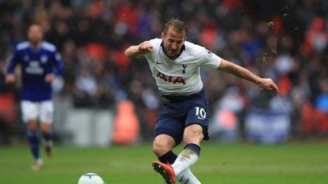 Harry Kane trifft mit Tottenham Hotspur auf Manchester City