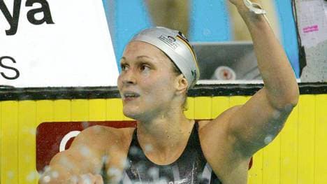 Die ehemalige Weltklasse-Schwimmerin Hannah Stockbauer musste zwei Wochen in Quarantäne