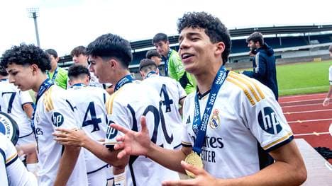 Enzo Alves spielt in Madrids Jugend groß auf