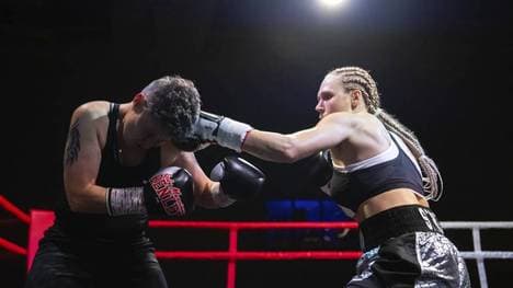 Victoria Stirnemann konnte bei ihrem Box-Debüt einen großen Sieg feiern