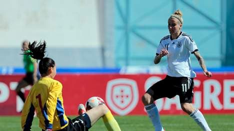 Germany v China - Women's Algarve Cup 2015-Anja Mittag