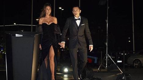 Valentino Rossi und seine Freundin Francesca Sofia Novello bei einer Gala im November 2018