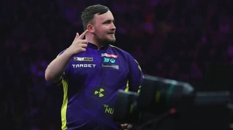 Luke Littler gewann als Debütant die Premier League