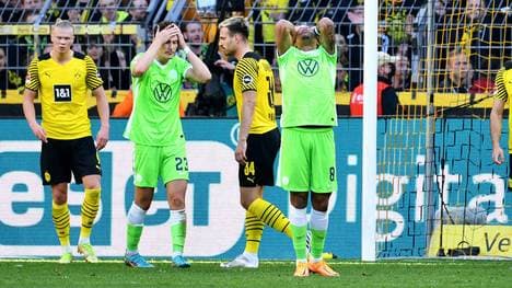Der VfL Wolfsburg ging beim BVB unter