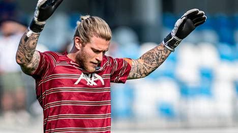 Im vergangenen Sommer hatte Loris Karius noch weit weniger Muskelberge