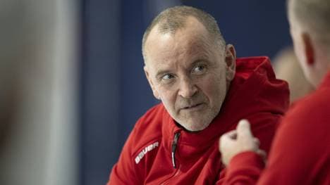 Vor seinem Debüt: Haie-Trainer Thomas Berglund