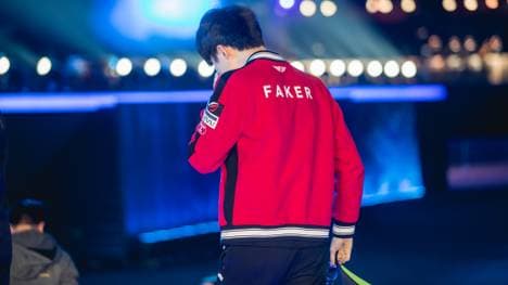 Faker während der World Championships von League of Legends 2017.