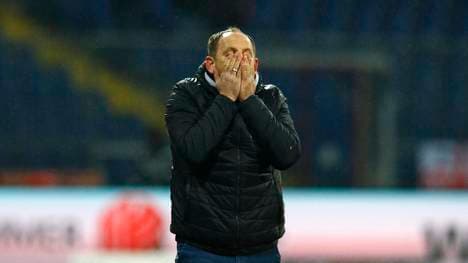 Torsten Lieberknecht war von der Unterstützung der Braunschweiger Fans überwältigt