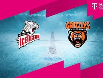 Nürnberg Ice Tigers - Grizzlys Wolfsburg: Tore und Highlights | PENNY DEL