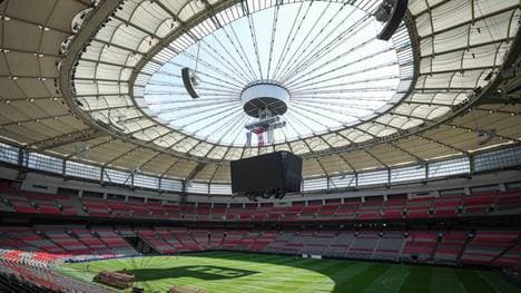 im BC Place Stadium von Vancouver werden insgesamt sieben Spiele der WM 2026 ausgetragen - sonst spielt hier Thomas Müller mit den Vancouver Whitecaps aus der MLS