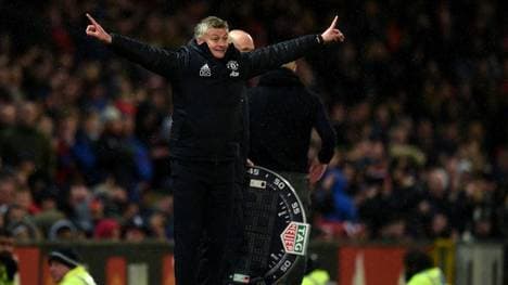 Ole Gunnar Solskjaer braucht Siege, um in die Champions League einzuziehen