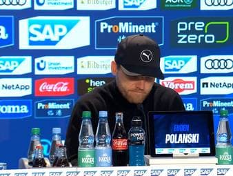 Nach der 1:5-Klatsche bei Hoffenheim ist die Stimmung bei Eugen Polanski im Keller. Für die Leistung seiner Mannschaft übernimmt der Gladbach-Trainer die Verantwortung.