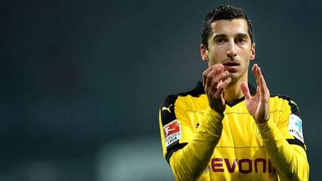 Henrikh Mkhitaryan klatscht