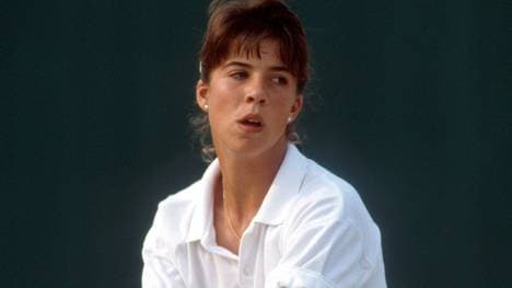 Jennifer Capriati feierte 1991 einen Coup gegen Martina Navratilova in Wimbledon