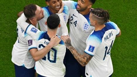 Rashford schießt das 100. Tor der WM in Katar