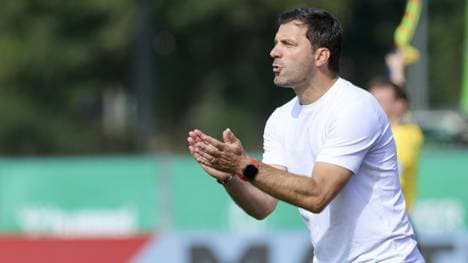 Der neue SC-Trainer Edmond Kapllani 