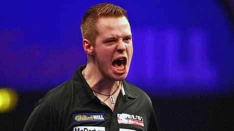 Max Hopp ist erstmals beim World Matchplay dabei