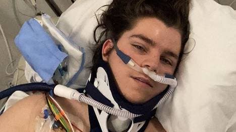 Das 18 Jahre alte Eishockey-Talent Mats Hildisch wird nach einem Unfall offenbar gelähmt bleiben