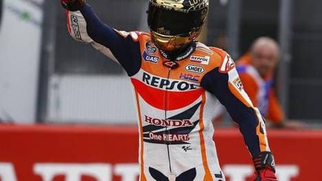 Mit 21 Jahren ist Weltmeister Marc Marquez noch lange nicht Erfolgsmüde