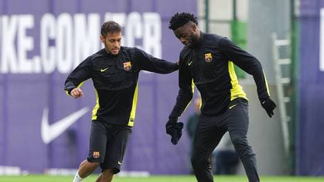 Alex Song spielte von 2012 bis 2016 beim FC Barcelona