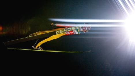 Severin Freund beim Skispringen in Bischofshofen