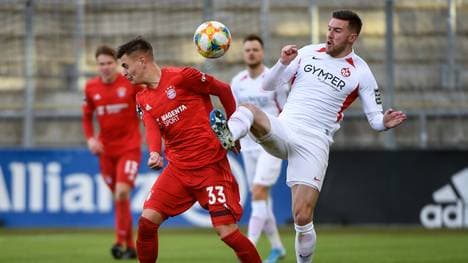 Die zweite Mannschaft des FC Bayern muss sich den "Roten Teufeln" geschlagen geben