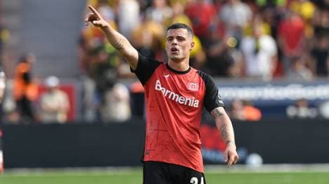 Granit Xhaka soll das Interesse der AC Mailand geweckt haben