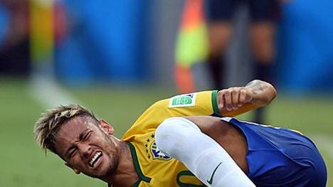 Superstar Neymar kann nach einem bösen Foul die WM nicht zu Ende spielen