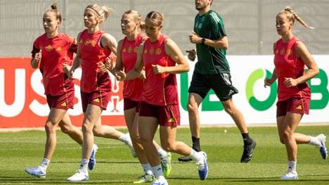 Die DFB-Frauen trainieren in Herzogenaurach