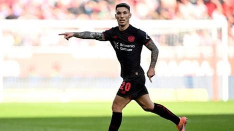 Geht bei Bayer voran: Alejandro Grimaldo