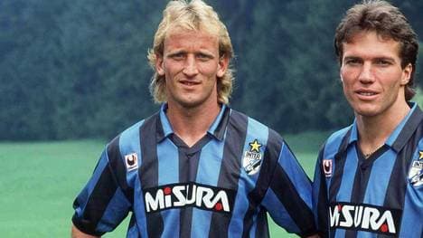 Andreas Brehme folgte Lothar Matthäus 1988 zu Inter Mailand