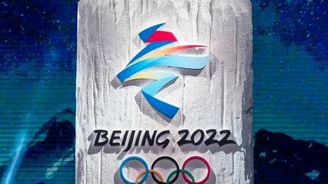 Das Logo der Olympischen Winterspiele 2022 ist von chinesischer Kalligrafie inspiriert