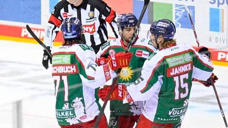 Die DEG jubelt über den Sieg