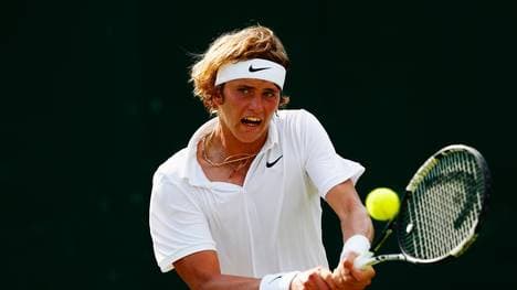 Alexander Zverev ist der zweitjüngste deutsche Davis-Cup-Debütant