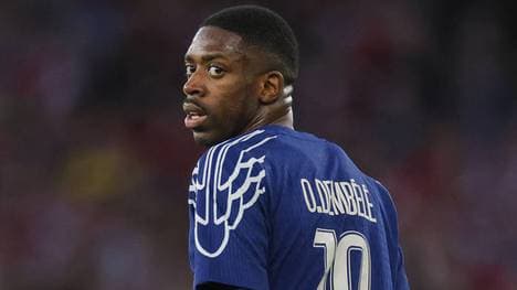 Ousmane Dembélé traf im Hinspiel gegen Arsenal