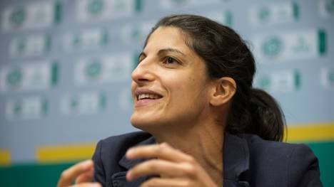 DFB Referee Dr. Riem Hussein - Press Talk