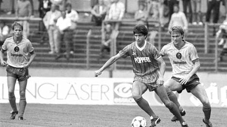 Joachim Löw (l.) bestritt 263 Spiele für den SC Freiburg