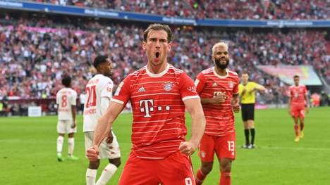 Leon Goretzka überrascht sich selbst mit seinem Torjubel