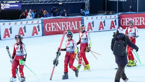 Österreichs Ski-Team beim WM-Auftakt