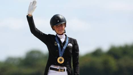 Von Bredow-Werndl bei ihrem Olympiasieg 2024