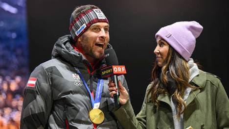 Benjamin Karl (l.) bei den Olympischen Spielen 2026