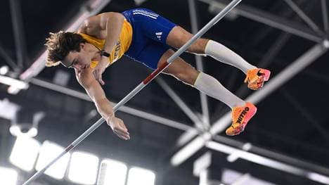 Will auch im Garten hoch hinaus: Armand Duplantis 