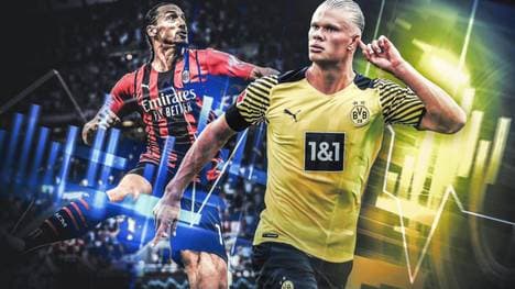 Erling Haaland (r.) ähnelt Zlatan Ibrahimovic in seinem Auftreten immer mehr