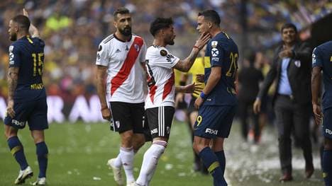 River Plate erkämpfte sich im Final-Hinspiel der Copa Libertadores bei den Boca Juniors ein 2:2