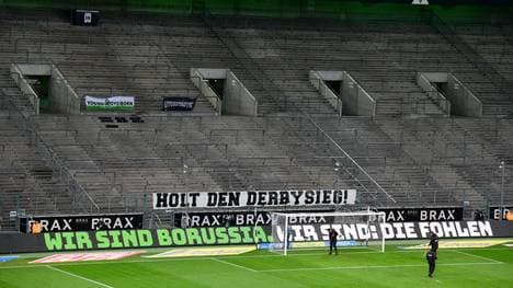 Leere Ränge beim Rheinderby - bald auch gänzlich leere Stadien wegen Saisonabbruchs?