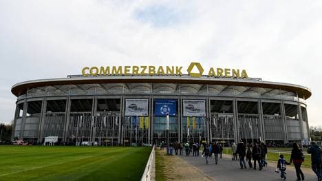 Das Stadion in Frankfurt fasst derzeit 51.500 Zuschauer