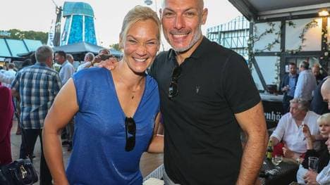 Ex-Schiedsrichterin Bibiana Steinhaus-Webb und ihr Ehemann Howard Webb