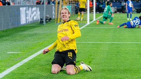 Julian Brandt trug kräftig zum Halbfinaleinzug des BVB bei