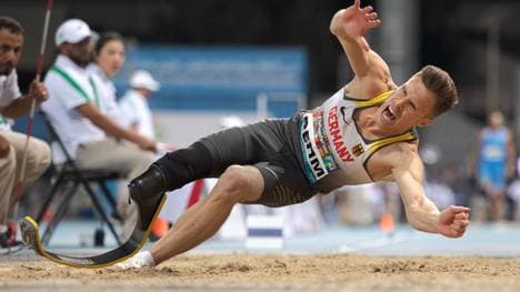 Markus Rehm bei der Para-WM in Dubai 2019